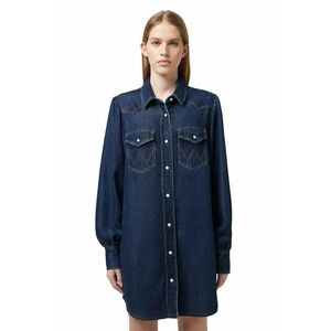 Rochie Lyocell Albastru - Albastru imagine