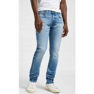 Pantaloni Luke Slim Tapered - albastru - denim elastic - talie medie - set de blugi barbati imagine