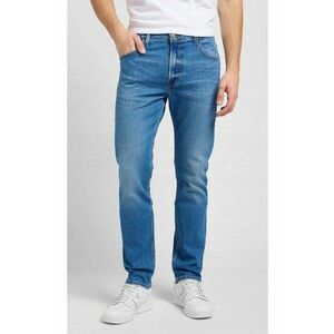 Blugi pentru barbati Rider - bumbac/elastan - slim - albastru imagine