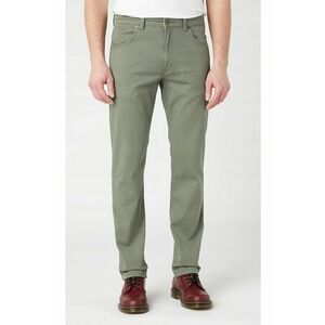 Pantaloni barbati Greensboro - drepti - verde masliniu - material elastic - imagine