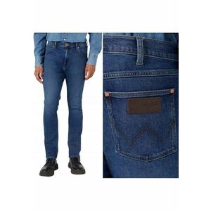 Wrangler 812 Slim Tapered albastru - Albastru imagine