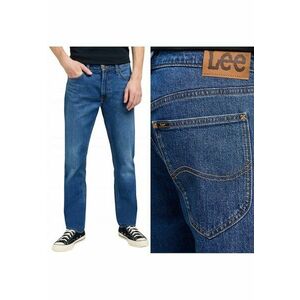 Jeans bărbați albastru închis Regular Straight - Albastru imagine