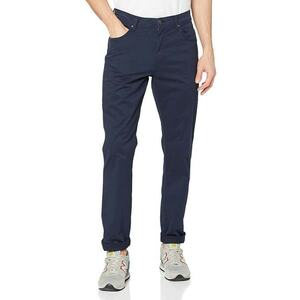 Pantaloni barbati Texax Slim - Bumbac/Elastan - Bleumarin - imagine