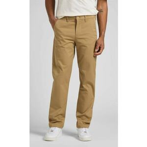 Pantaloni barbati CHINO - bumbac/elastan - maro - imagine