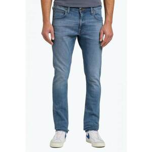Blugi barbati Luke cu croiala Slim Tapered albastru - Albastru deschis imagine