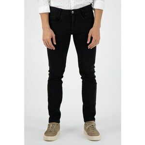 Blugi slim fit Troy - Negru imagine