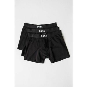 Set de boxeri cu logo One - 3 perechi - Negru imagine