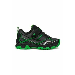 Pantofi sport impermeabili cu velcro - Negru/Gri/Verde lime imagine