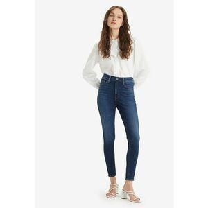 Blugi super skinny cu talie inalta 720™ - Albastru inchis/Rosu inchis/Caramel imagine