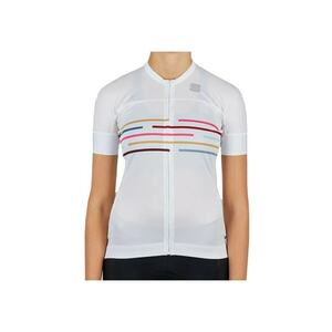 Tricou ciclism dama Velodrome Alb - Alb imagine