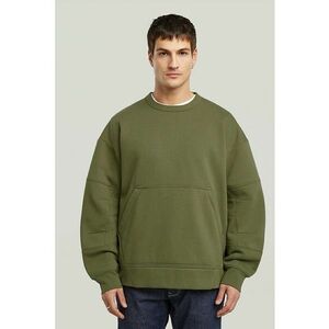 Bluza de trening din amestec de bumbac organic - Verde feriga imagine