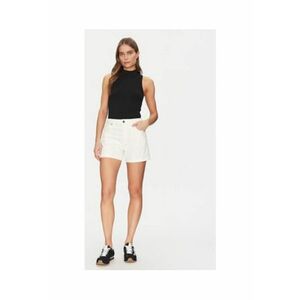 Pantaloni scurti cu talie inalta si buzunare imagine