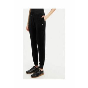 Pantaloni cu model uni si banda cu snur imagine