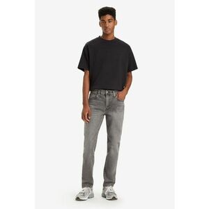 Blugi regular fit cu croiala conica si talie medie 502 - Gri imagine