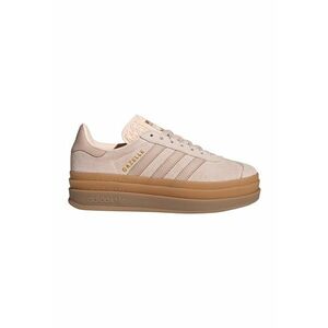 Pantofi sport Gazelle Bold din piele intoarsa cu talpa flatform - Piersica imagine
