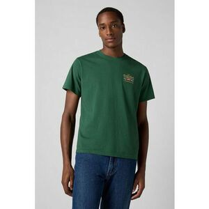 Tricou lejer de bumbac - Verde englez imagine