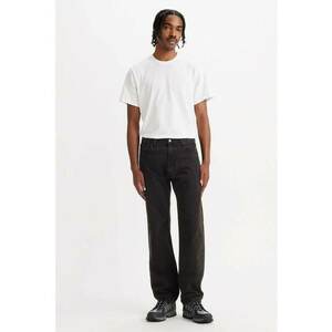 Blugi relaxed fit cu croiala dreapta 555 - Negru stins imagine