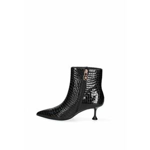 Botine din piele Arcana Nova - Auriu/Negru imagine