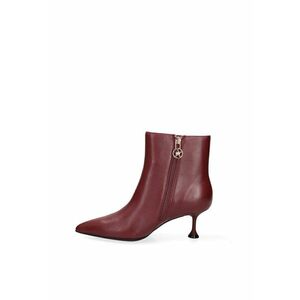 Botine din piele Arcana Nova - Rosu inchis imagine