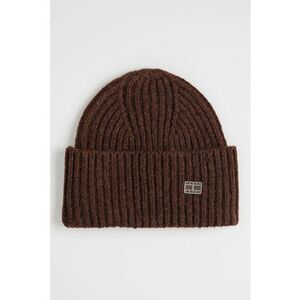 Caciula din amestec de lana Elevated Heritage - Maro inchis imagine