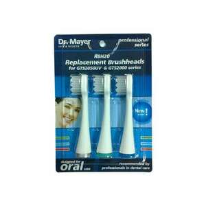 Set 3 Capete pentru periuta de dinti electrica Dr. Mayer GTS2000 -GTS2050UV imagine