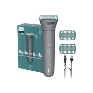 Aparat de ras si tuns corporal cu sita metalica hipoalergenica BG3480/15 - autonomie 80 min - 2 piepteni bidirectionali - cablu USB pentru incarcare imagine
