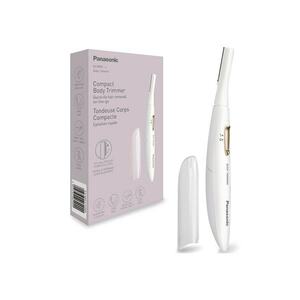 Trimmer compact si portabil pentru corp ES-WR51 - cap pivotant flexibil si delicat cu pielea - lame otel inoxidabil si rotunjite pe margini - roz imagine