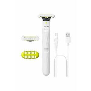 Aparat electric de ras si tuns OneBlade Intimate QP1924/30 - special conceput pentru zonele intime - o lama SkinProtect aditionala - unisex imagine