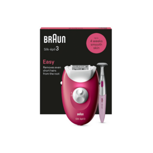 Epilator Silk-épil 3 - Fucsia inchis imagine