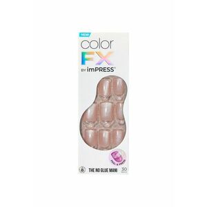 Unghii False imPRESS Color FX - 30 buc - Roz cald imagine