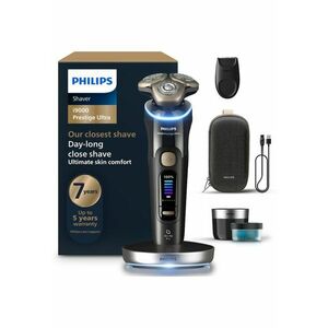 Aparat electric de barbierit i9000 Prestige Ultra XP9400/31 - tehnologie SkinIQ Pro - Cenusiu inchis imagine