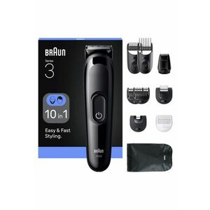 Aparat de tuns multifunctional All-in-One Seria 3 - 8-in-1 - Negru imagine