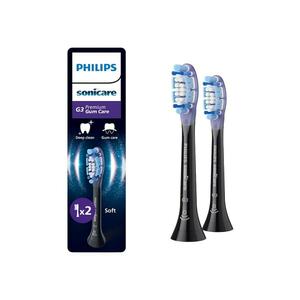 Rezerve Gum Care HX9052/88 - pachet de 2 capete de periere - Standard - click-on - sincronizarea modurilor BrushSync - Negru imagine