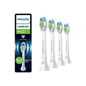Rezerve Optimal White HX6064/87 - pachet de 4 capete de periere - Standard - click-on - sincronizarea modurilor BrushSync - Alb imagine