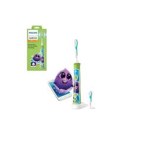 Kids HX6322/04 - Bluetooth® incorporat - 2 moduri - 2 capete de periere - Numar de miscari/minut 62000 - Verde imagine