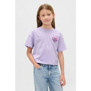 Tricou cu paiete reversibile - Lila imagine