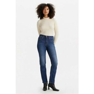 Blugi slim fit cu talie inalta 724 - Albastru ultramarin imagine