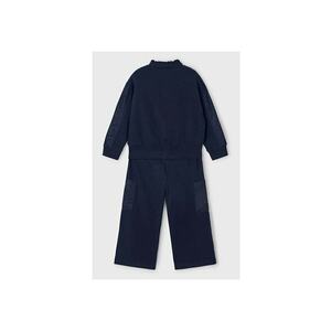 Set de trening pentru baieti - bluza cu fermoar si pantaloni - bleumarin - imagine