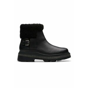 Ghete impermeabile de piele Hencroft Madi - Negru imagine