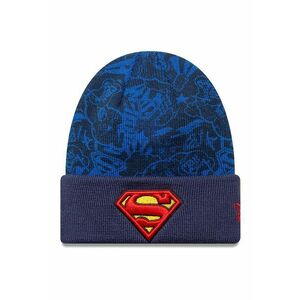 Caciula cu model Superman - Albastru melange imagine
