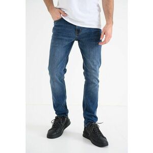 Blugi slim fit Vegas - Albastru imagine