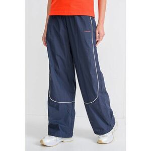 Pantaloni de trening relaxed fit cu snururi de ajustare - Bleumarin imagine