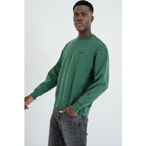 Bluza de trening din amestec de bumbac - Verde feriga imagine