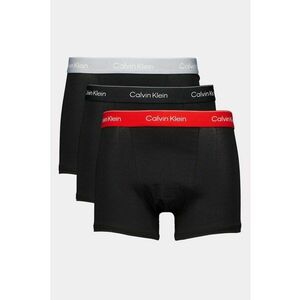 Set de boxeri relaxed fit din amestec de bumbac - 3 perechi - Rosu/Negru/Gri imagine