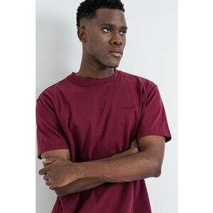 Tricou lejer din bumbac Red Tab™ - Rosu/Visiniu imagine