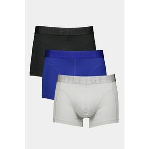 Set de boxeri cu banda logo in talie - 3 perechi - Negru/Verde pal/Albastru royal imagine