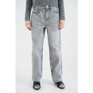 Blugi relaxed-fit Blake - Gri deschis melange imagine