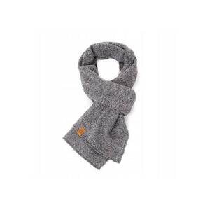 Fular barbati Brodrene - Acril - 150x40 cm - Gri deschis imagine