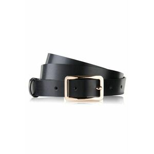 Curea pantaloni de dama din piele Brodrene OPD-06 - Negru imagine