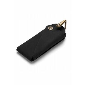 Organizator chei - Brodrene - Piele naturala - 4x9 cm - Negru imagine